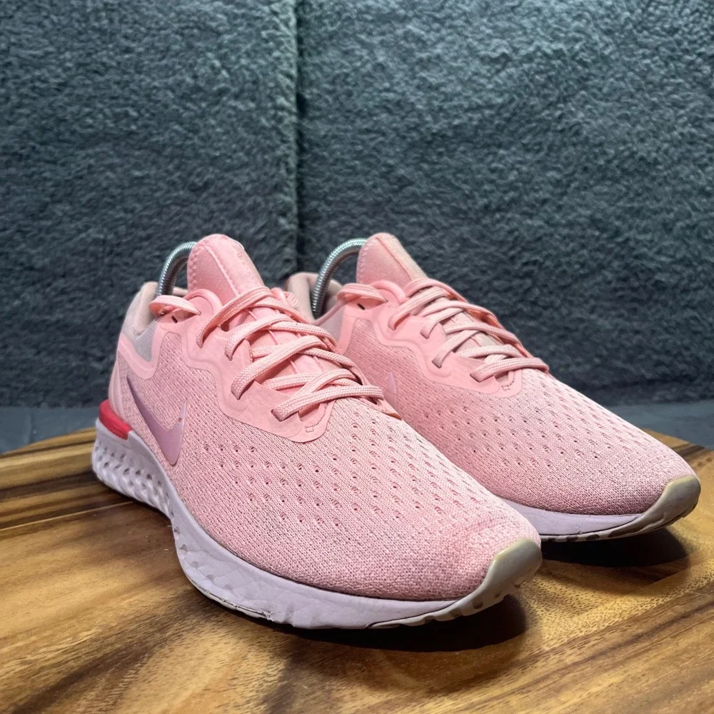 Nike Odyssey React Women's Running Shoes Pink Athletic Sneakers Size‎ 10